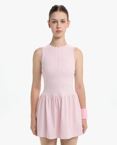  PILI - Đầm thể thao mini sát nách khóa zip 