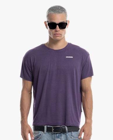  STRESSMAMA - Áo thun unisex cổ tròn tay ngắn Hôtel Mama Logo 