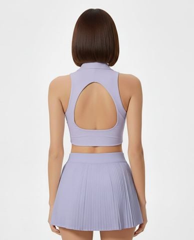  AZURA - Set đồ tập tennis pickleball nữ cổ V Aura 