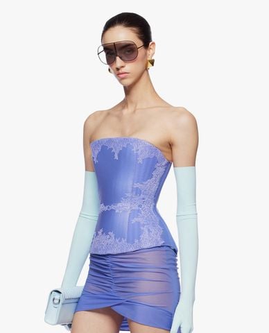  FANCì CLUB - Áo corset nữ phối ren thủ công Vessel 