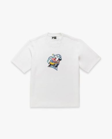  FILA - Áo thun unisex cổ tròn tay ngắn Fila x Sea Artist 