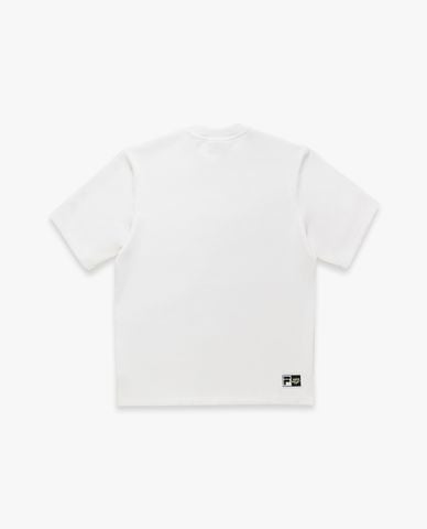  FILA - Áo thun unisex cổ tròn tay ngắn Fila x Sea Artist 