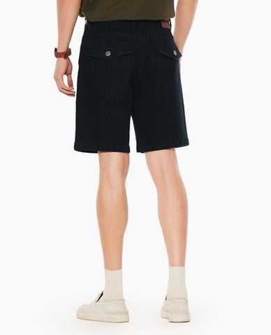  BEVERLY HILLS POLO CLUB - Quần short jeans nam thêu logo 