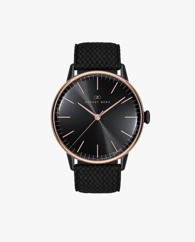 AUGUST BERG - Đồng hồ unisex Serenity Noir 40mm 