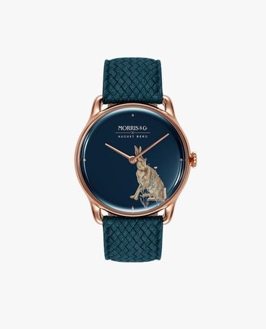  AUGUST BERG - Đồng hồ unisex Forest Hare Indigo 38mm 