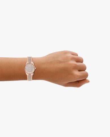  MICHAEL KORS - Đồng hồ nữ Petite Lexington Pavé 26mm 