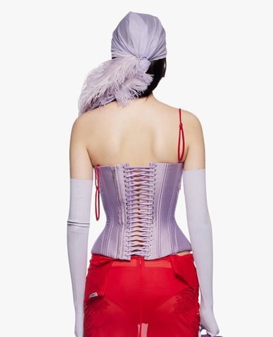  FANCì CLUB - Áo corset nữ hai dây phối bra Uncladding 