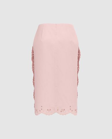  URBAN REVIVO - Chân váy bút chì midi phom ôm 