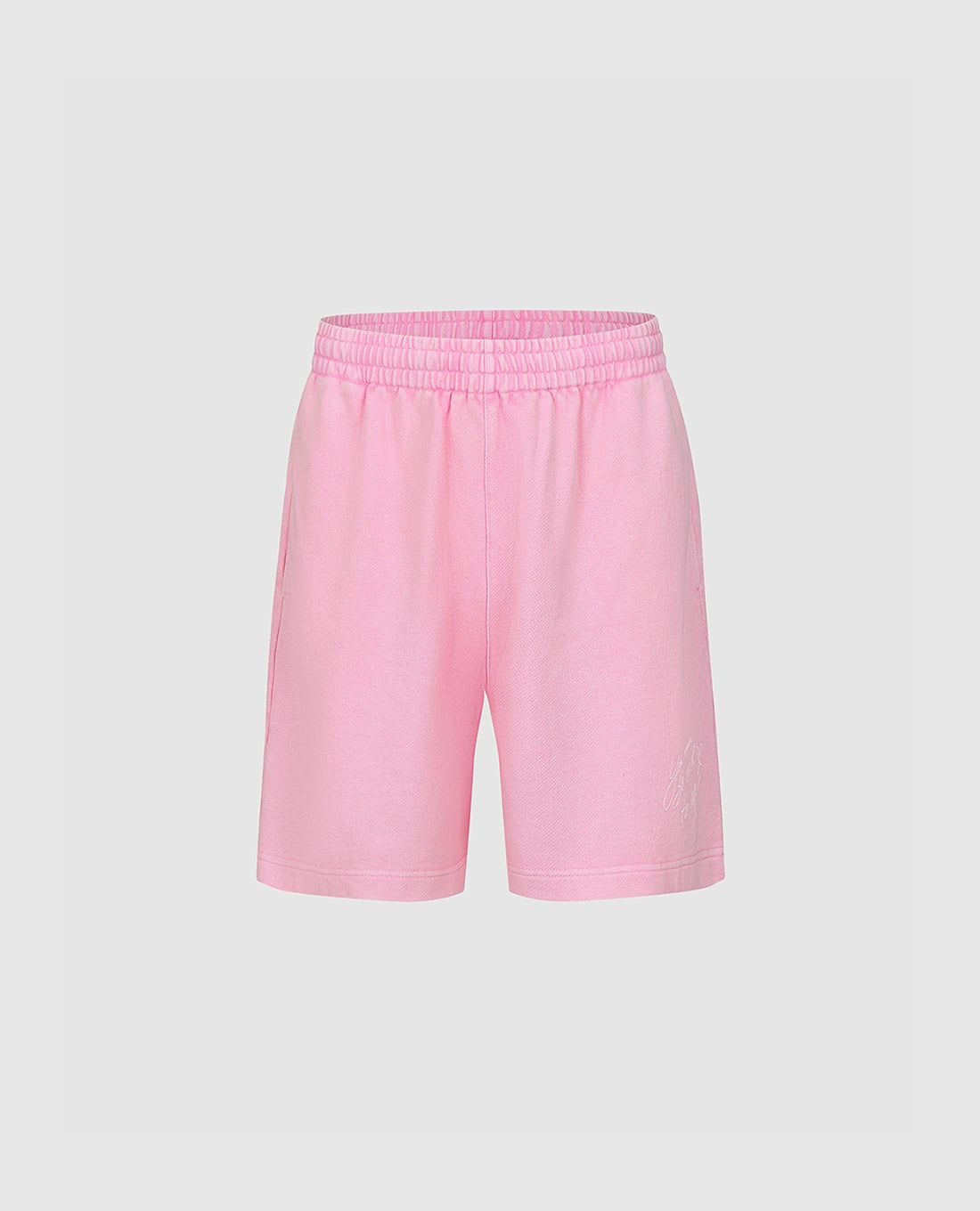 URBAN REVIVO - Quần short nam ống rộng lưng thun