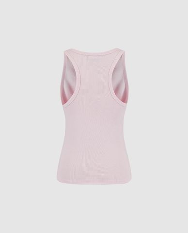  URBAN REVIVO - Áo ba lỗ nữ cổ tròn phom ôm 