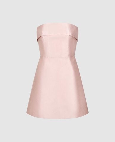  URBAN REVIVO - Đầm mini cúp ngực dáng xoè nữ tính 