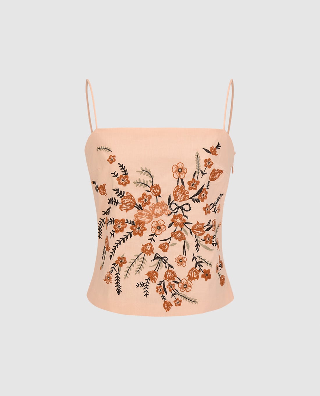 URBAN REVIVO - Áo hai dây nữ in hoa Printed Cami