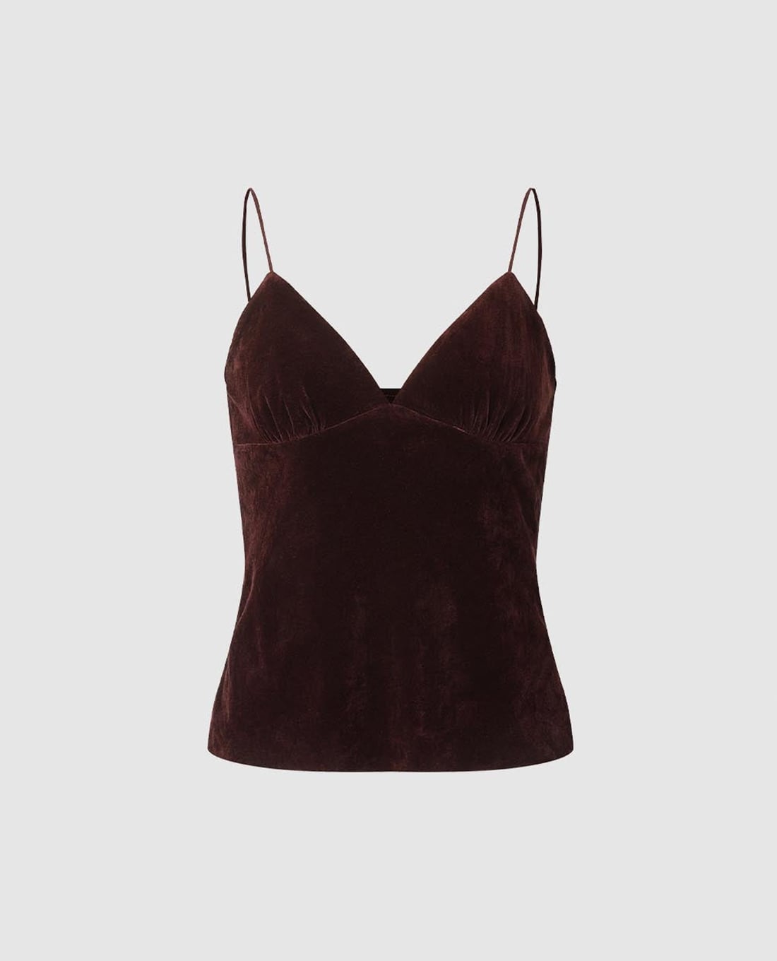 URBAN REVIVO - Áo hai dây nữ cổ V phom ôm