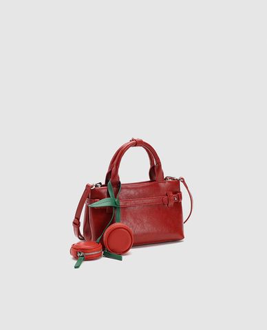  URBAN REVIVO - Túi xách nữ phom chữ nhật phối charm 
