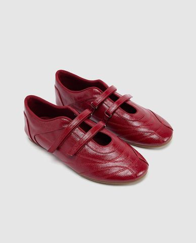  URBAN REVIVO - Giày búp bê nữ đế bệt mũi tròn 