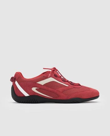  URBAN REVIVO - Giày sneakers nữ cổ thấp mũi tròn 