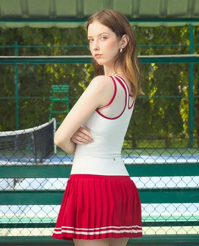  OLABEN - Áo ba lỗ thể thao nữ phối viền AeroMesh 