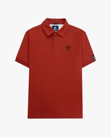  BEVERLY HILLS POLO CLUB - Áo polo nam cổ bẻ tay ngắn thêu logo 
