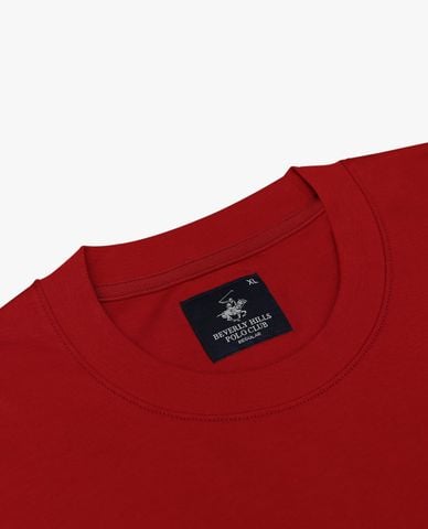  BEVERLY HILLS POLO CLUB - Áo thun nam cổ tròn tay ngắn viền sọc 