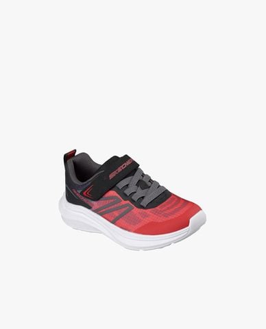  SKECHERS - Giày sneakers bé trai cổ thấp Microspec Velocity 