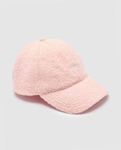  URBAN REVIVO - Nón bóng chày nữ thêu nơ 