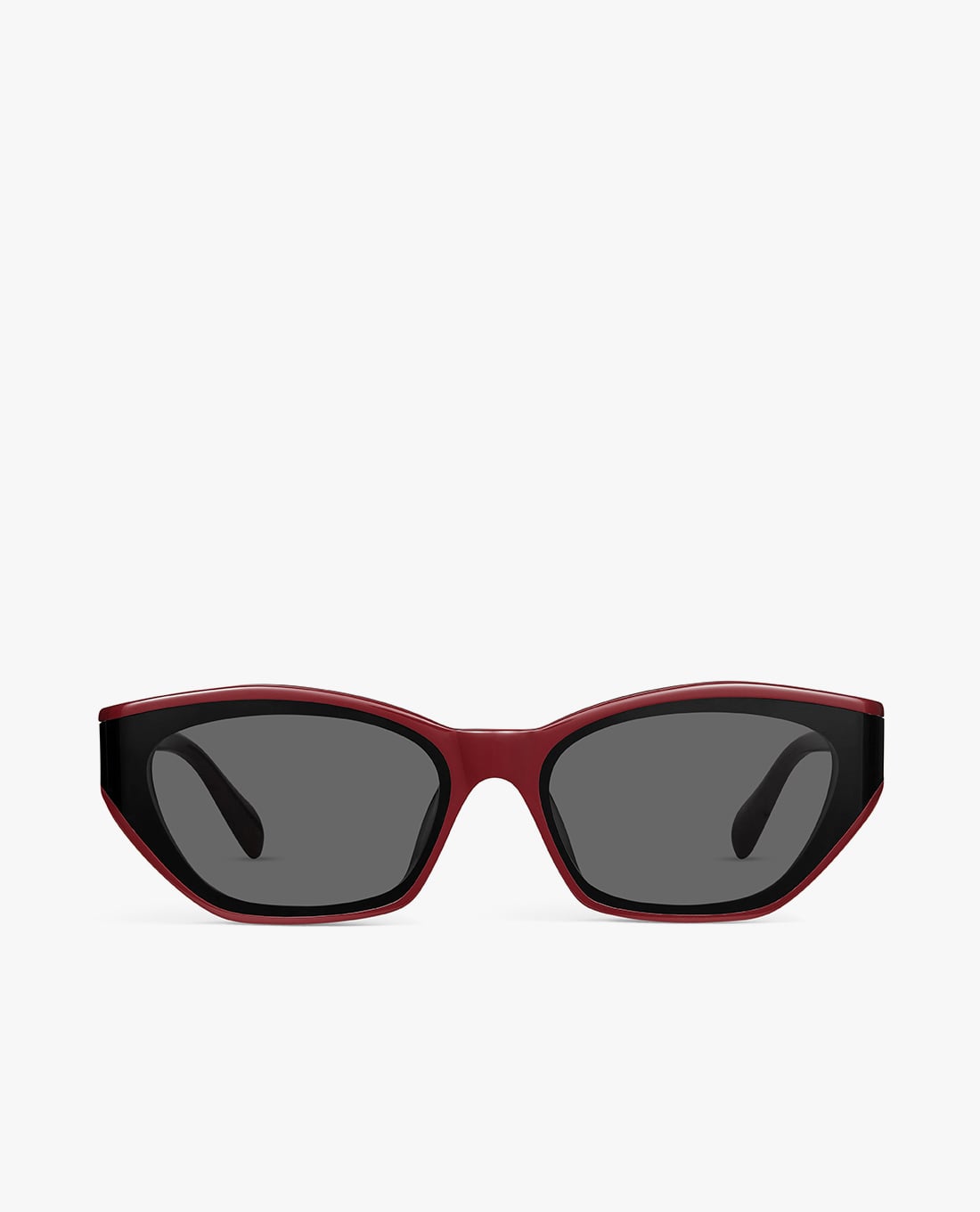 MUJOSH - Kính mát unisex gọng vuông bản dày cá tính