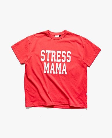  STRESSMAMA - Áo thun unisex cổ tròn tay ngắn SSMA Basic 