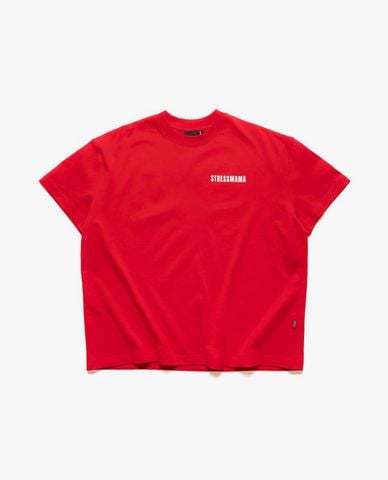  STRESSMAMA - Áo thun unisex cổ tròn tay ngắn Basic 