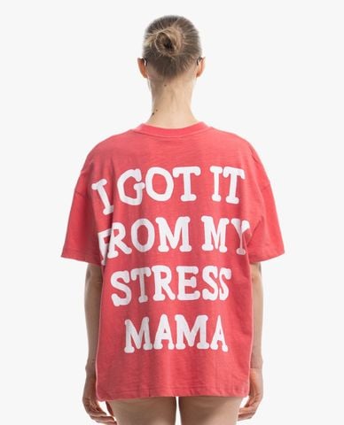  STRESSMAMA - Áo thun unisex cổ tròn tay ngắn IGIFMS V4 