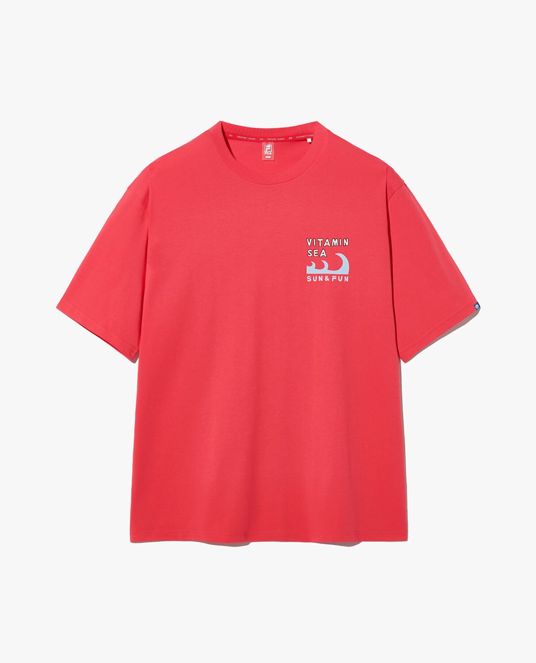 FILA - Áo thun unisex tay ngắn Public Summer Graphic