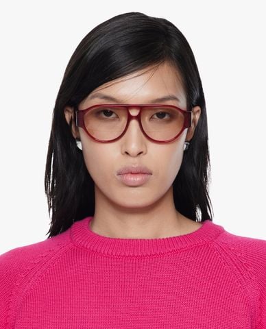  FANCì CLUB - Kính mát nữ gọng đa giác Sensor 