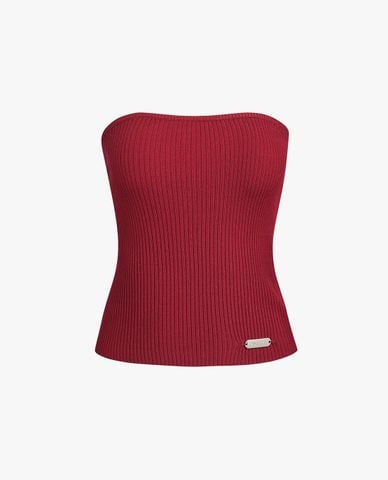  FANCì CLUB - Áo kiểu nữ dệt kim dáng quây phom ôm 