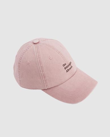  URBAN REVIVO - Nón bóng chày nữ thêu chữ 