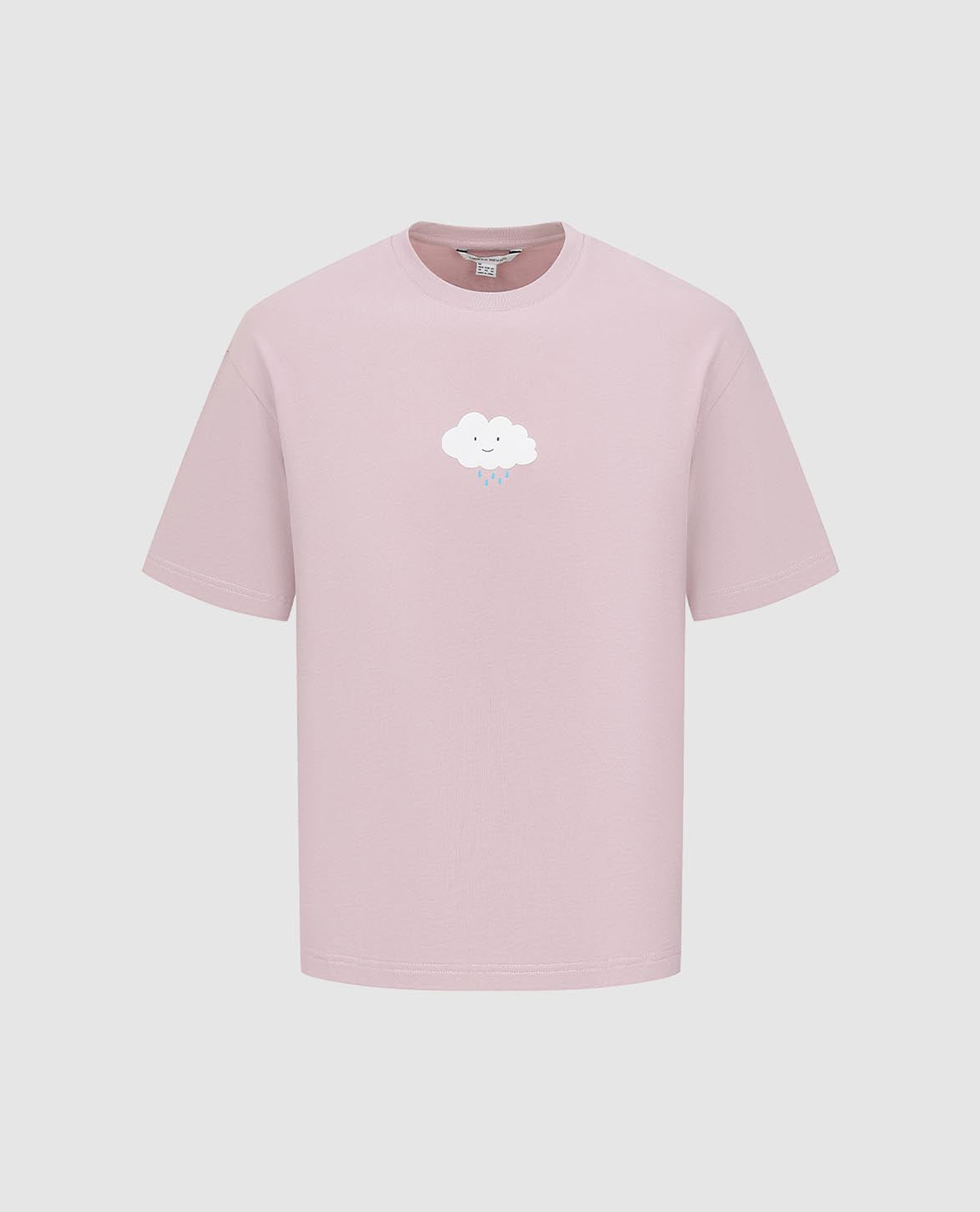 URBAN REVIVO - Áo thun nam cổ tròn tay ngắn in hình