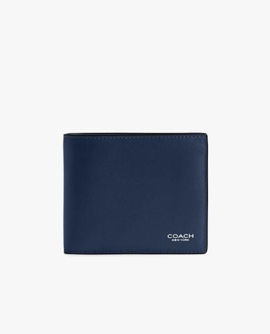  COACH - Ví nam dáng ngắn dạng gập 3 In 1 
