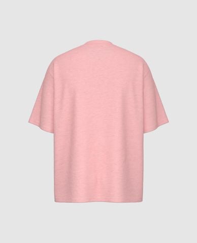  URBAN REVIVO - Áo thun nam cổ tròn tay ngắn in hình 