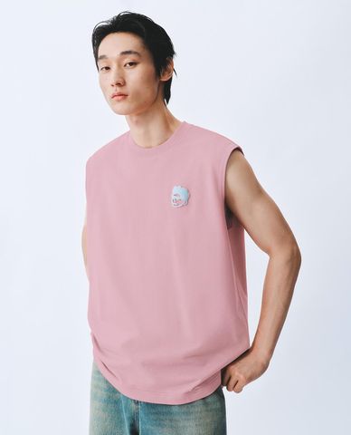  URBAN REVIVO - Áo ba lỗ nam in họa tiết 