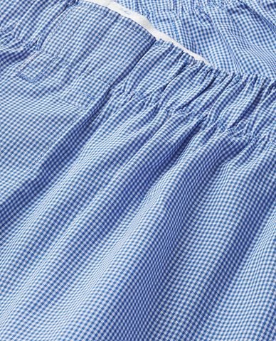  CHARLES TYRWHITT - Quần short nam ống rộng lưng thun sọc caro 