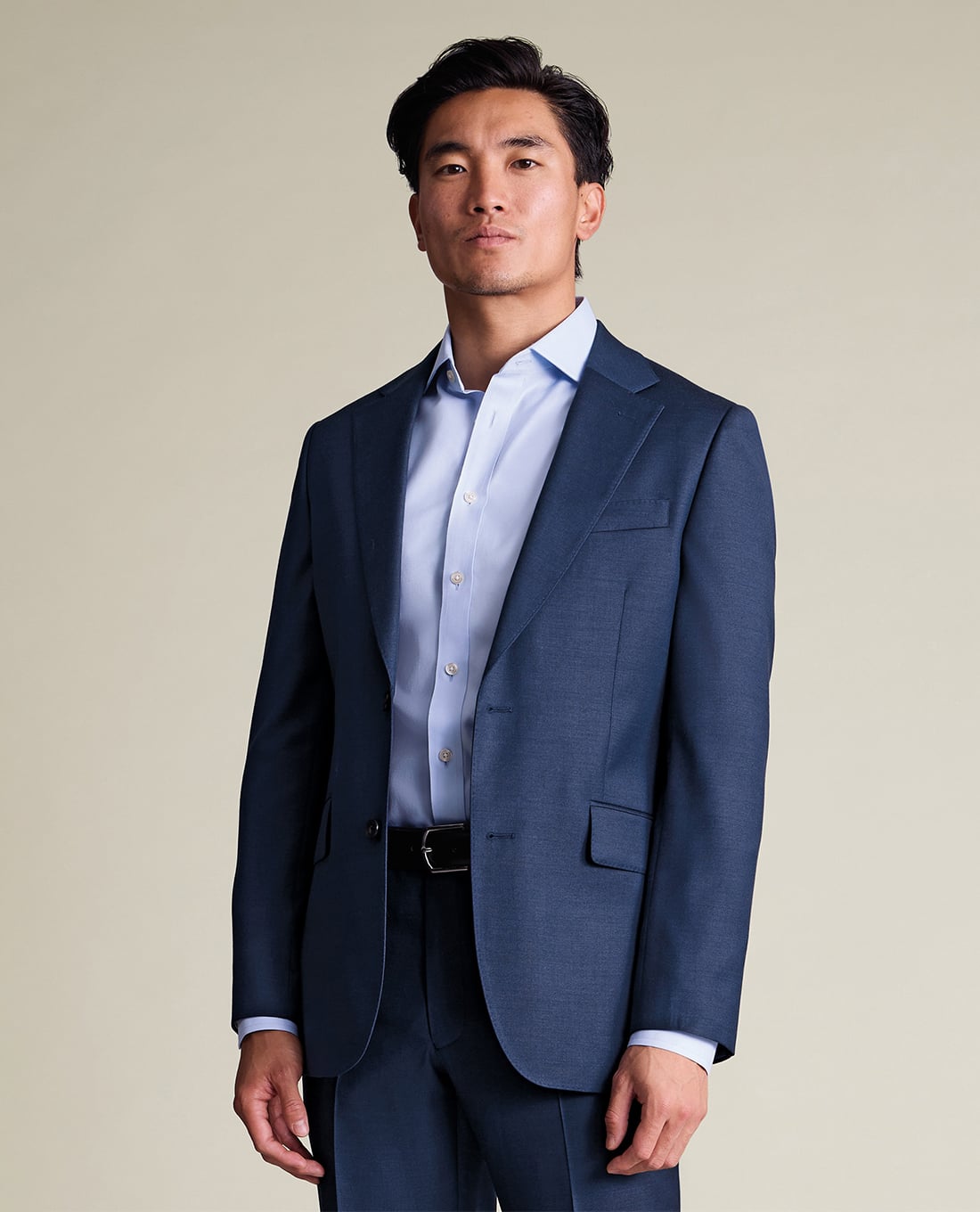 CHARLES TYRWHITT - Áo vest nam thanh lịch Natural Stretch Twill