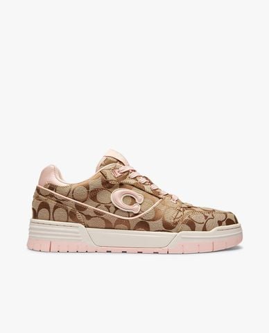  COACH - Giày sneakers nữ cổ thấp Soho Signature Jacquard 
