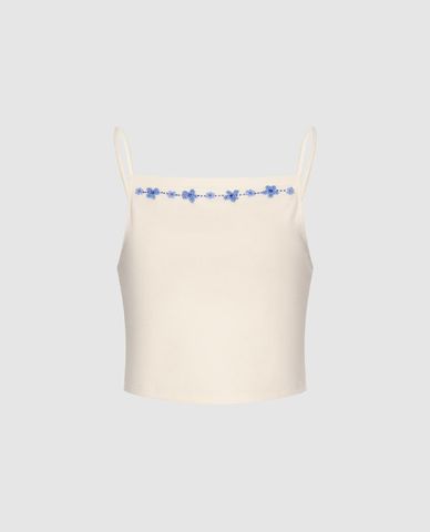  URBAN REVIVO - Áo hai dây nữ bản mảnh phom ôm 