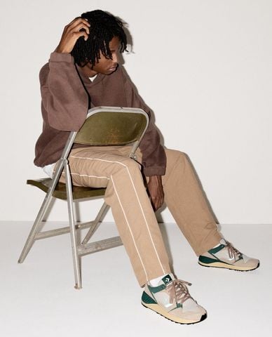  CONVERSE - Giày sneakers nam cổ thấp Wave Trainer 