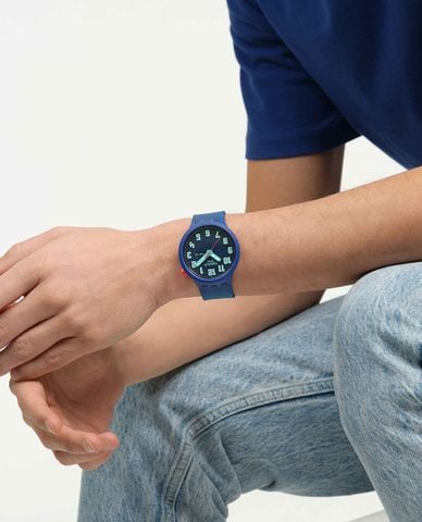  SWATCH - Đồng hồ unisex Essentially Bold 47mm 