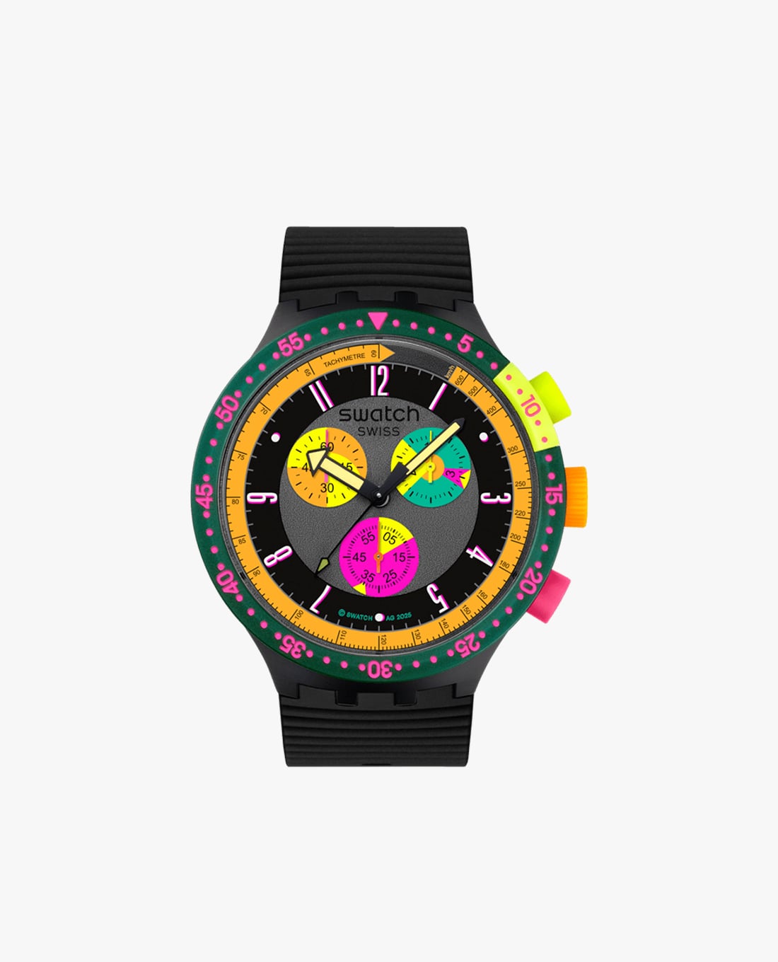 SWATCH - Đồng hồ unisex Neon Seppia 47mm