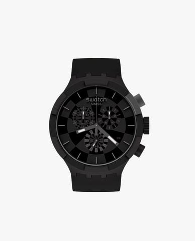  SWATCH - Đồng hồ nam Checkpoint Black 47mm 
