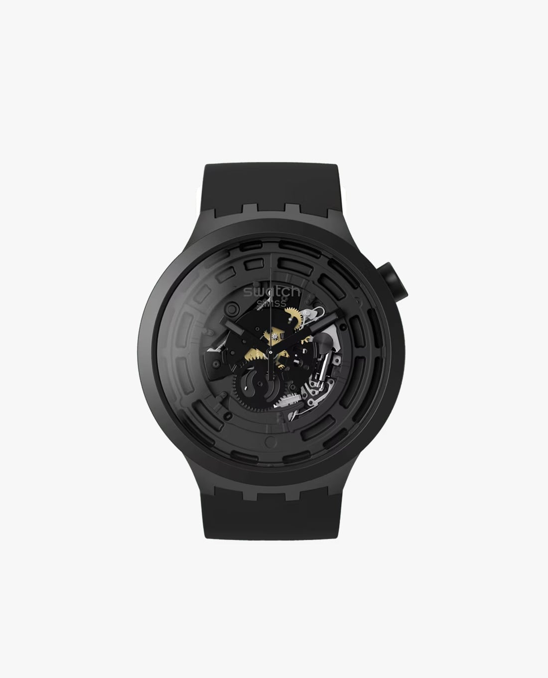 SWATCH - Đồng hồ unisex C Black 47mm
