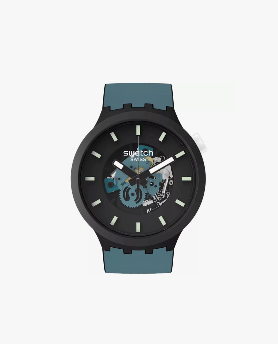 SWATCH - Đồng hồ unisex Night Trip 47mm