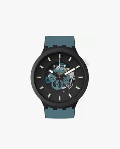  SWATCH - Đồng hồ unisex Night Trip 47mm 