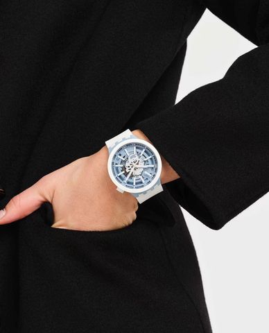  SWATCH - Đồng hồ unisex Sistem Through Again 42mm 