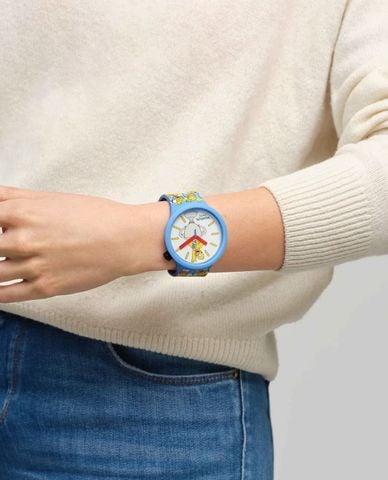  SWATCH - Đồng hồ unisex Best Dad Ever 47mm 